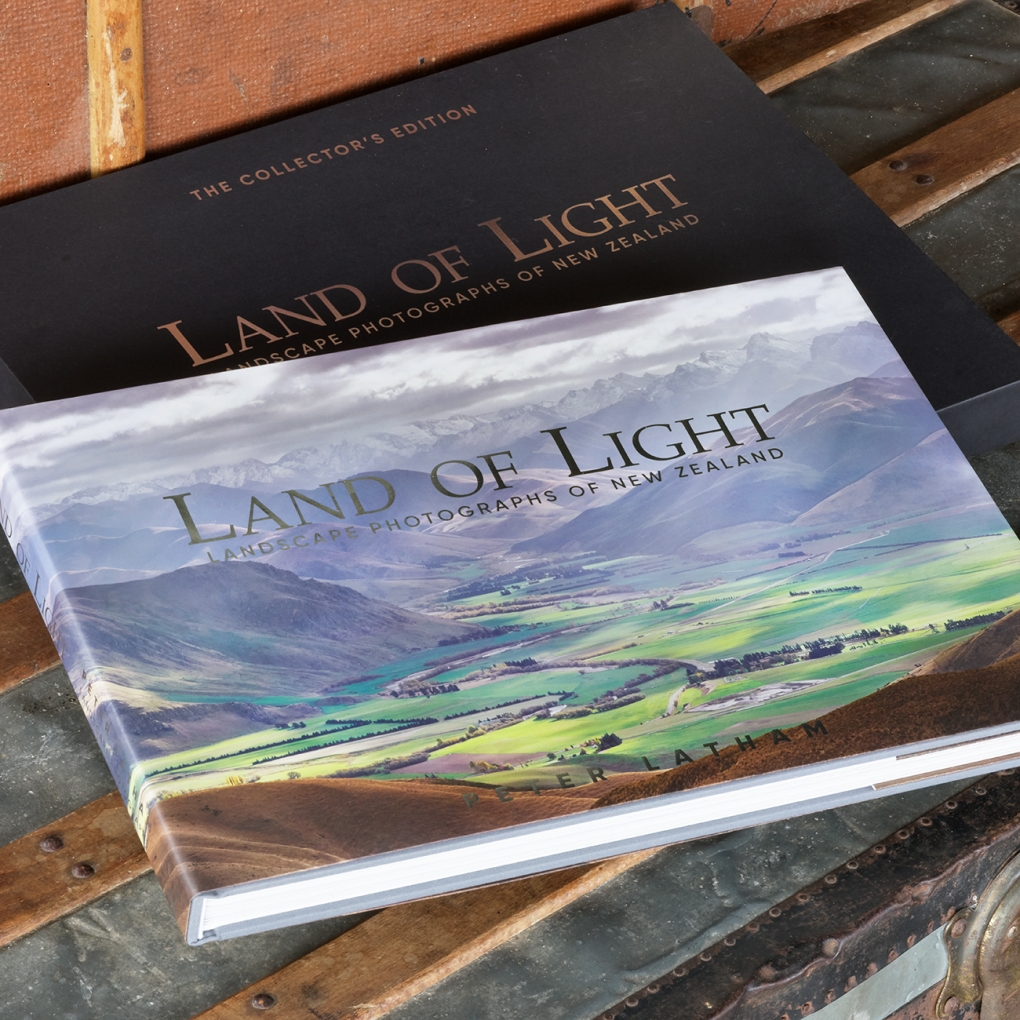 Land Of Light is now available either as the standard book, or personally signed by Peter, complete with the beautifully handcrafted presentation box.