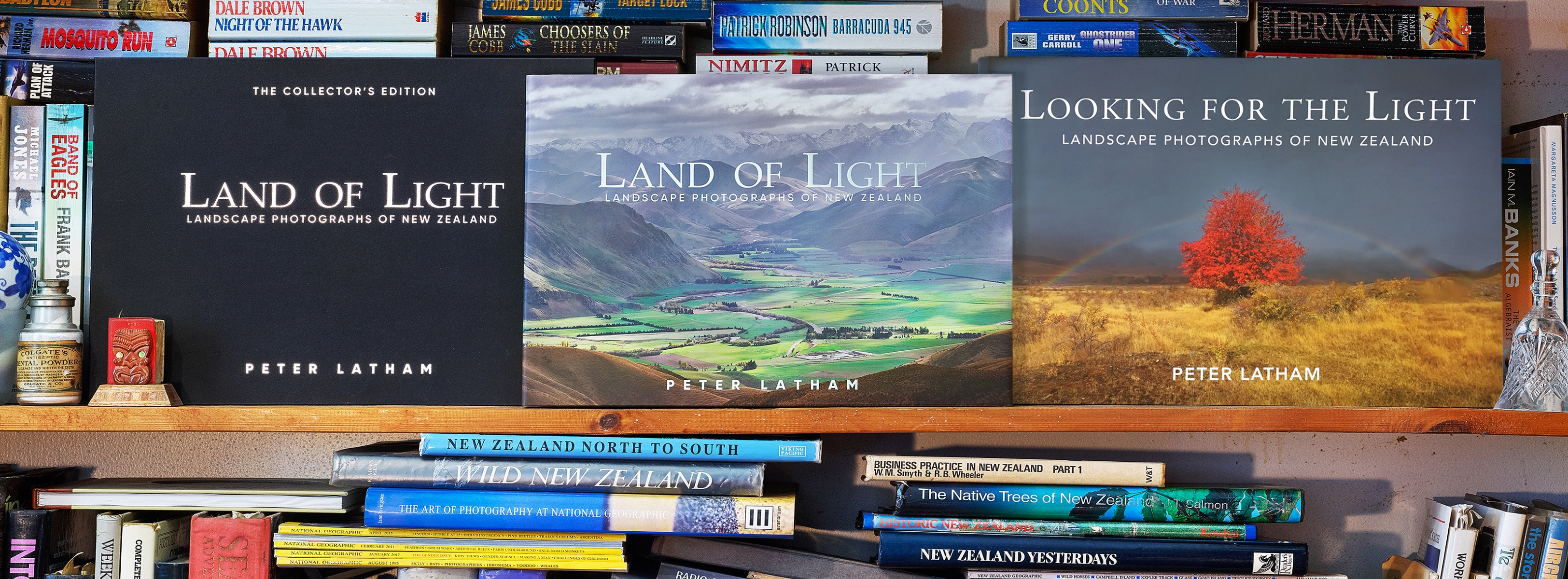 Books page banner copy
